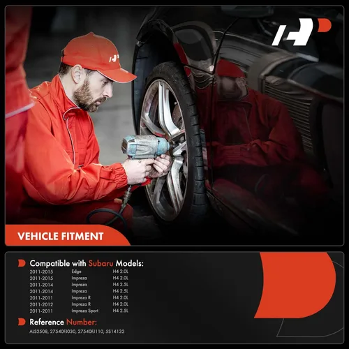 Vista 2 de A-Premium Sensor de velocidad de rueda ABS trasera izquierda, compatible con Subaru Impreza R Sport 2011 2012 2013 2014 2015 - Lado trasero