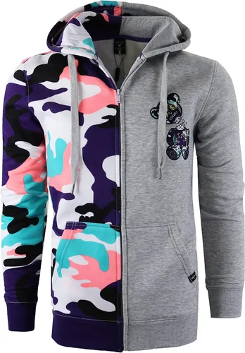Vista 39 de SCREENSHOT Sudadera urbana de forro polar para hombre, diseño de dibujos animados de animación, parche bordado de gel