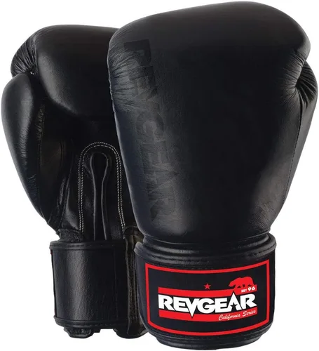 Vista 8 de Revgear Guante de boxeo de cuero original