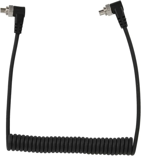 Vista 9 de Cable de sincronización de línea flash de PC a PC, 39.4 in, macho a macho, cable de sincronización de PC para cámara y luz de flash, cable