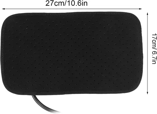 Vista 5 de Ibluelover Almohada inflable de apoyo lumbar, cojín de espalda portátil con bomba de mano, bolsa de cintura lavable transpirable para la parte