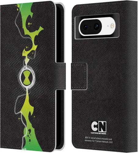 Vista 7 de Head Case Designs Officially Licensed Ben 10: Omniverse Character Art Graphics Leather Wallet Case Compatible with Google Pixel 8