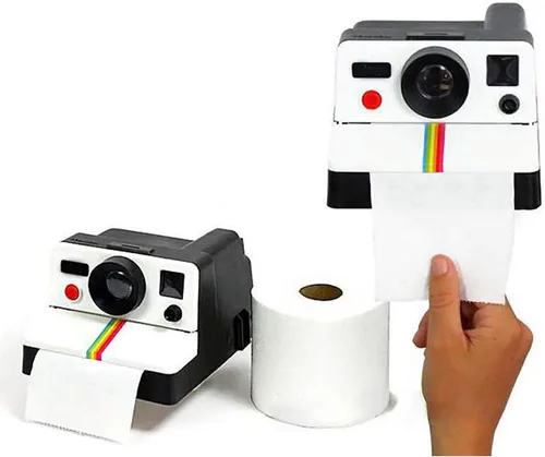 Vista 3 de Retro Cámara Titulares de Papel Higiénico Hogar Higiénico Deco Caja de Pañuelos