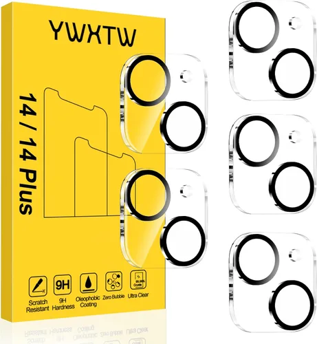 Vista 21 de YWXTW Protector de lente de cámara para iPhone 17 Pro, cobertura completa, protector de pantalla de lente de vidrio templado para iPhone 17 Pro