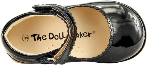 Vista 5 de The Doll Maker Charol rojo Mary Jane para niña