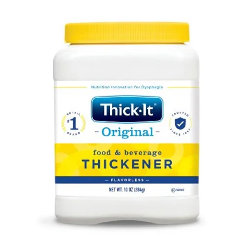 Vista 5 de Thick-It Espesante original para alimentos y bebidas, polvo sin sabor para disfagia (IDDSI), ayuda digerible para tragar, fácil de mezclar