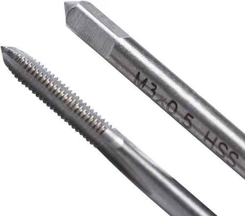 Vista 4 de 10pcs Micro Taps Bit Pequeño Mano Tornillo Rosca Machos M1-M3.5 con llave de grifo