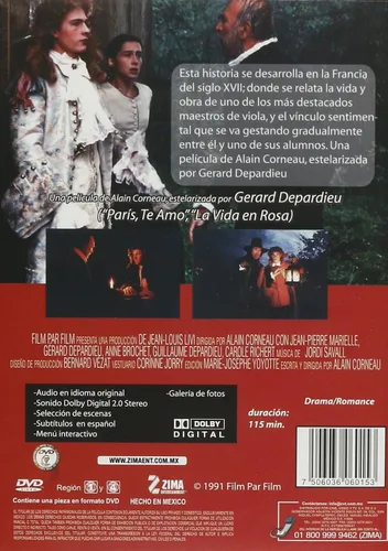 Vista 2 de TODAS LAS MAANAS DEL MUNDO DVD