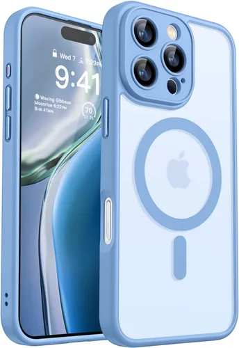 Vista 83 de CANSHN Funda magnética compatible con iPhone Air (6.5 pulgadas), mejorada [protección completa de la cámara] [compatible con Magsafe]