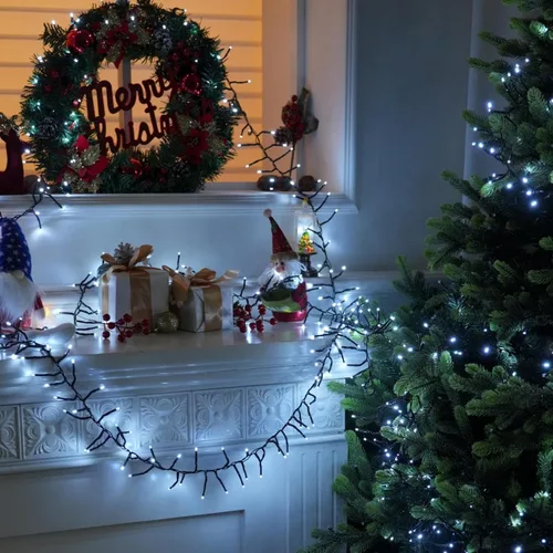 Vista 41 de Cadena de luces de Navidad conectables de 42 pies con 100 luces LED