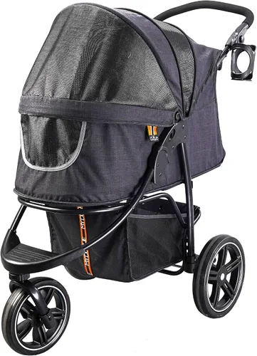 Vista 7 de Cooper - Perro robusto para perros y mascotas, soporta hasta 70.5 lbs / 70 libras, fácil de plegar, mango suave ajustable de varias alturas