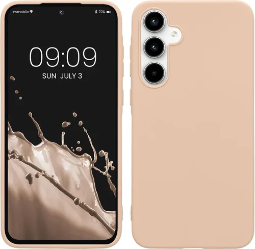 Vista 16 de kwmobile Funda compatible con Samsung Galaxy A12 - Funda protectora de silicona TPU suave y delgada - Azul Báltico
