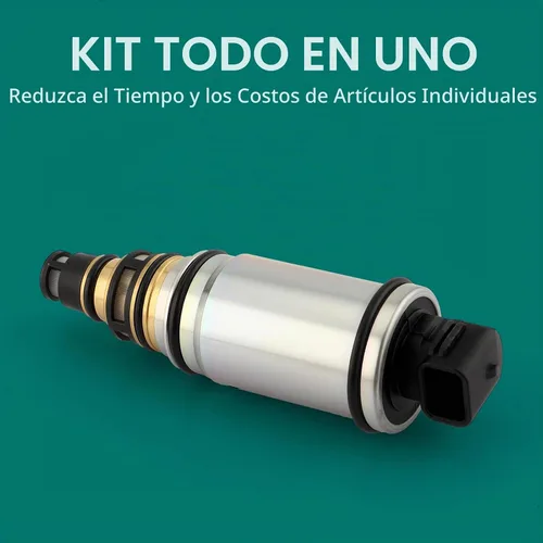 Vista 7 de AUTOKAY Válvula de control electrónico del compresor del A/C se ajusta para Hyundai Sonata 2.0L 2.4L 2011-2014