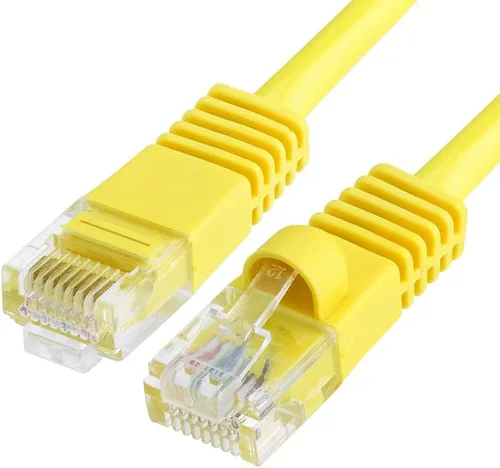 Vista 148 de Cmple - Cable Ethernet Cat5e de 1.5 pies, Cable Patch Ethernet UTP Cat 5e de 350 MHz, Cable LAN de red de 1 Gbps, conectores RJ45, compatible