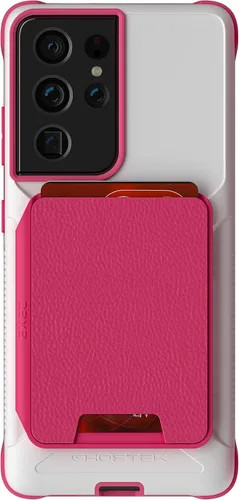 Vista 30 de Ghostek Exec - Funda tipo cartera para Galaxy Z Fold 4 con soporte magnético para tarjetas de crédito, protección de bisagra, carga inalámbrica