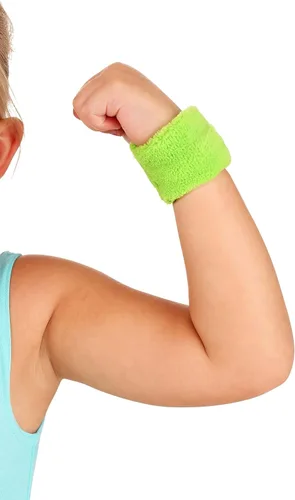 Vista 7 de Disfraz de entrenamiento para niña de los años 80, Multi