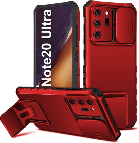 Vista 55 de Note 20 - Funda compatible con Samsung Galaxy Note20 5G de 6.7 pulgadas, funda deslizante para cámara, funda de grado militar a prueba de golpes
