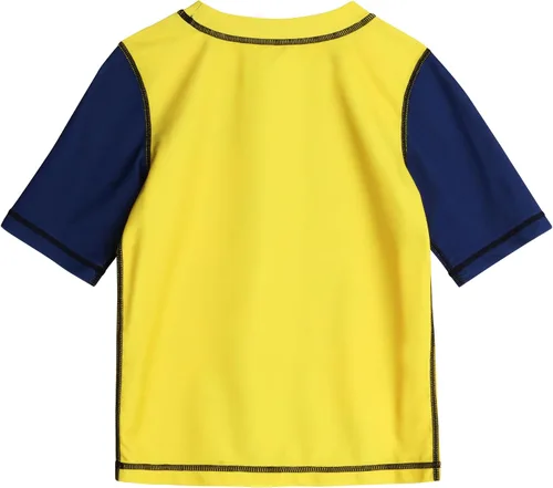 Vista 4 de Nickelodeon Paw Patrol - Conjunto de camiseta de natación y traje de baño para niños con UPF 50+ de Marshall and Chase, trajes de baño para niños