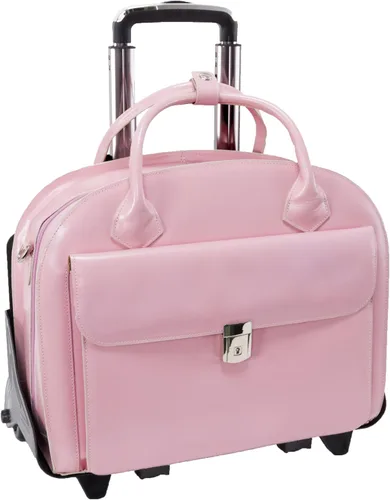 Vista 7 de McKlein W Series, Glen Ellyn, 15" cuero desmontable -ruedas señoras laptop/ordenador & Tablet Business Maletín de negocios/Bolsa de viaje de noche