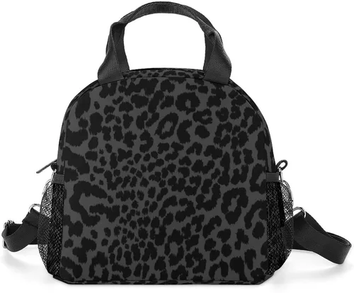 Vista 13 de Bolsas de almuerzo térmicas aisladas para hombres y mujeres con correa para el hombro, paquete de comida, lonchera de picnic, oficina, viajes, moda