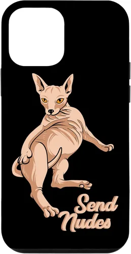 Vista 15 de Send Nudes - Nude Cat - Hairless Sphynx Cat Case for iPhone 17