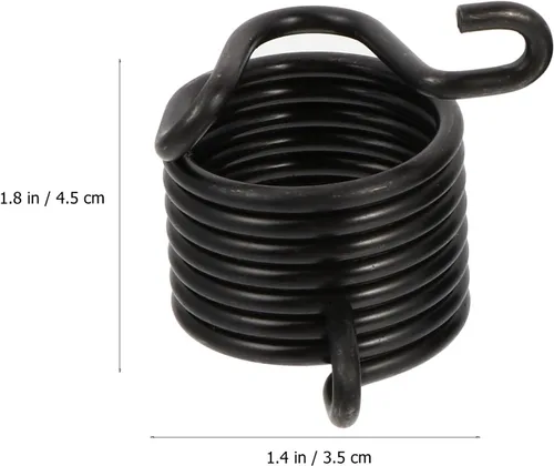Vista 2 de Angoily Juego de herramientas neumáticas de aire de cincel de aire, 6 piezas, retenedor de resorte, accesorios de cincel neumático, retenedor