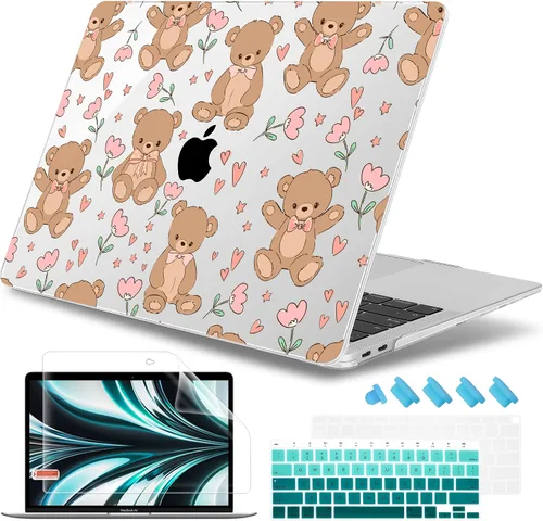 Vista 16 de May Chen Funda compatible con MacBook Air de 13 pulgadas 2022 2021, versión 2020-2018 Modelo: M1 A2337 A2179 A1932, carcasa rígida de plástico
