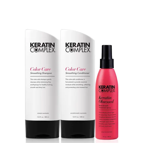 Vista 9 de Keratin Complex Kit de venta al por menor con champú, acondicionador y queratina obsesionado 5oz