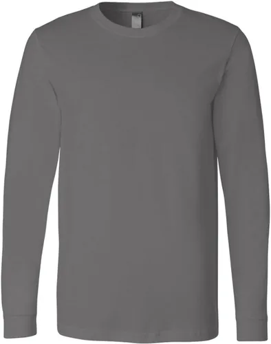 Vista 37 de Canvas Filmore 3501 - Camiseta de 4.2 onzas para hombre manga larga (1) Ceniza + (1) Jaspeado atlético