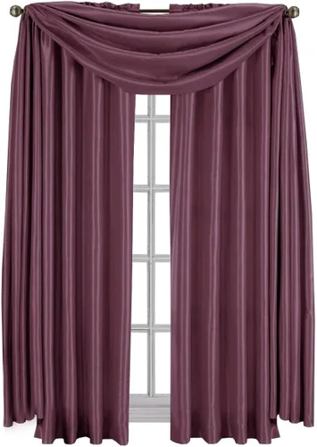 Vista 21 de Royal Hotel Bedding Soho - Cenefa con festón negro, patrón sólido de 35 x 30 pulgadas