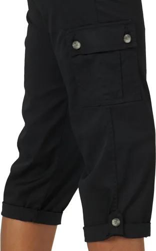 Vista 5 de Lee Pantalón capri tipo cargo flexible para mujer, talla grande, ultra lux, cómodo