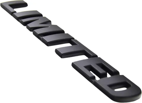 Vista 4 de Calcomanía de metal negro limitado emblema exterior para Toyota Tundra Sienna Tacoma Highlander 4runner RAV4 lateral trasero maletero portón trasero
