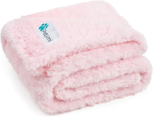 Vista 29 de PetAmi Manta de felpa suave para perros y gatos, pequeña de 24 x 32