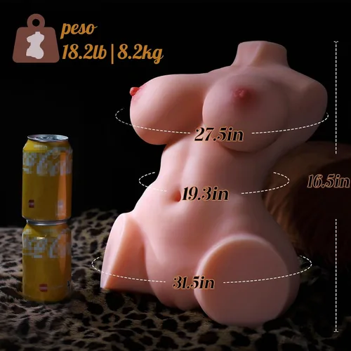 Vista 5 de Pocket Puzzy muñecas para adultos xx tamaño Real completas RY9S04