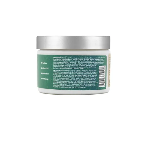 Vista 2 de Dr.Miracle's Strong & Healthy Length Retention Leave In Cream. Contiene manteca de karité, romero y aceite de semilla de uva 12 onzas