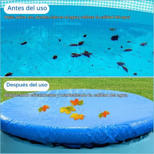Vista 5 de Protector de cubierta de piscina antipolvo de 6 pies, cubierta solar
