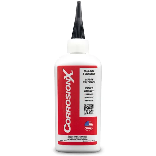 Vista 9 de CorrosionX Inhibidor de óxido, prevención de corrosión dieléctrica de fuerza industrial, lubricante y penetrante para uso marino, automotor