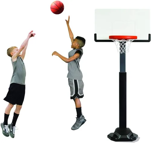 Vista 5 de Huplay Juego de baloncesto ajustable profesional