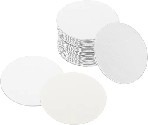 Vista 9 de PATIKIL Revestimiento de tapa de papel de aluminio de 0.709 in/0.7 pulgadas, 100 revestimientos de sellado térmico resistentes por inducción