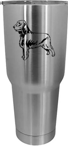 Vista 529 de Cairn Terrier - Vaso grabado con temática de perro, 30 onzas