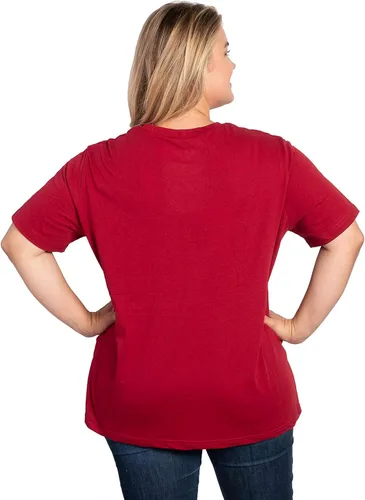 Vista 2 de DC Comics Camiseta de talla grande con logotipo gráfico estampado de disfraz