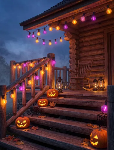 Vista 6 de 25 Pack G40 Purple Orange LED Replacement Bulbs for Outdoor String Lights