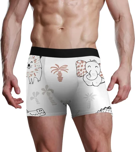 Vista 5 de CHIFIGNO Cornsilk Man Underwear, Bamboo Fiber Blend for Breathability and Comfort, S