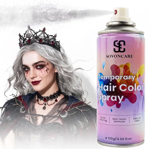 Vista 15 de SOVONCARE Spray de color temporal rosa intenso para el cabello para niños y # 1 - Rosa intenso