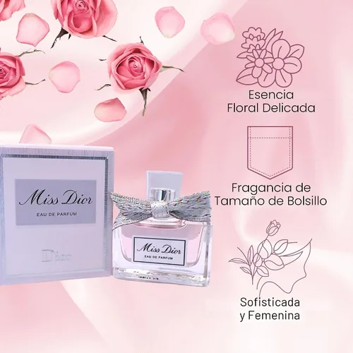 Vista 5 de Miss Dior Blooming Bouquet de Christian Dior Tamaño de viaje para mujer EDT 0.17 oz