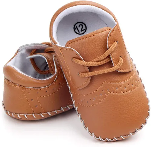 Vista 4 de CINDEAR Mocasines para bebés y niñas, bonitos zapatos de cuna para recién nacidos, tenis de poliuretano prewalkerpoliuretano, perfectos
