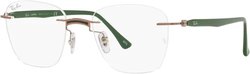 Vista 2 de Ray-Ban RX8769 - Marcos cuadrados de titanio para anteojos recetados