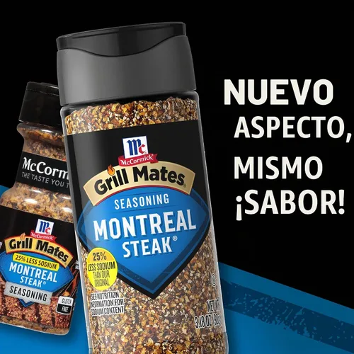Vista 4 de McCormick Grill Mates Montreal. - Condimento para carne con un 25 % menos de sodio