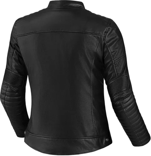 Vista 4 de SHIMA Winchester 2.0 Chaquetas de moto para mujer, protector de espalda de la Fuerza Aérea, chaqueta de cuero para motocicleta, chaqueta de verano