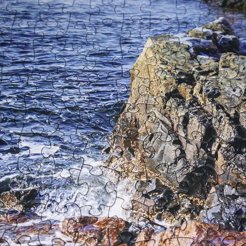 Vista 5 de Rompecabezas para adultos de 1000 piezas del Parque Nacional Acadia de 1000 piezas, rompecabezas de 14 años en adelante, cartón grueso y resistente
